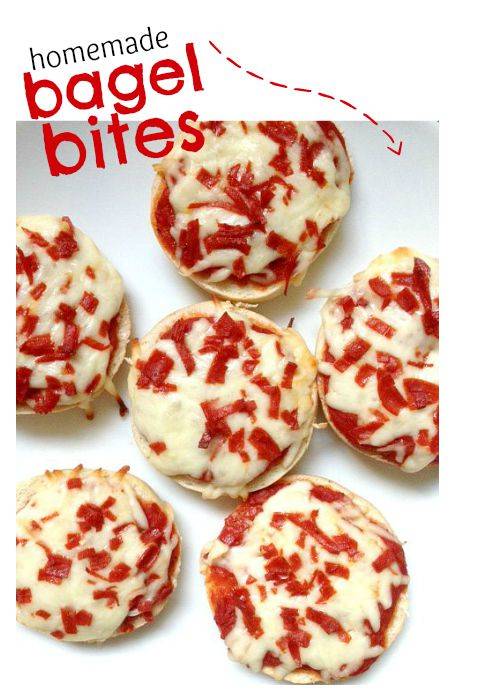 After-School Snack Recipe: Homemade Bagel Bites