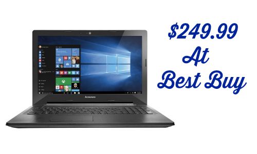 Best Buy Deal: Lenovo Laptop, $249.99 Shipped :: Southern