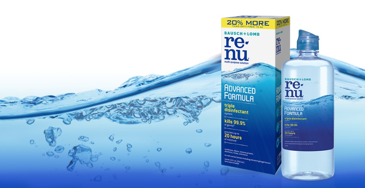 renu contact solution