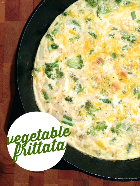 Frugal Recipe: Vegetable Frittata