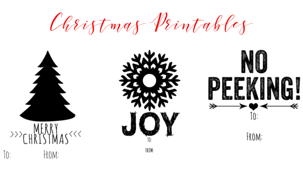 Free Christmas Printables :: Southern Savers