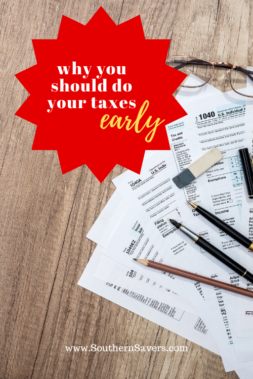 Did you know that the ideal time to do your taxes is before the end of the year? Here are all the reasons why you should do your taxes early!