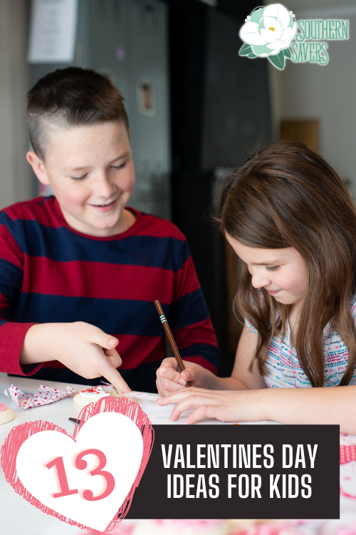 If you have kids in your life, try one of these 13 Valentines Day Ideas for kids to make the time leading up to Valentine's Day extra special!