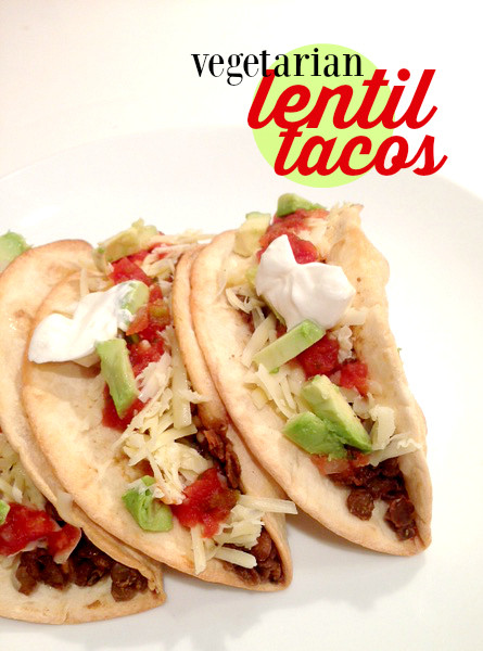 Frugal Recipe: Vegetarian Lentil Tacos