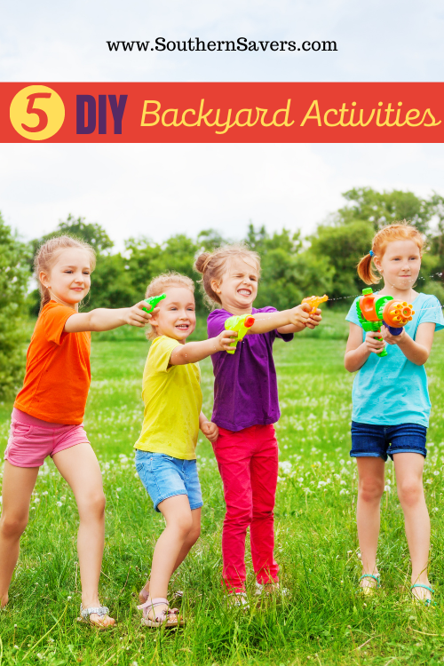 If you want to get your kids outside more this summer, check out one of these 5 DIY backyard activities for some family fun!