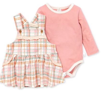 burt's bees infant dress set