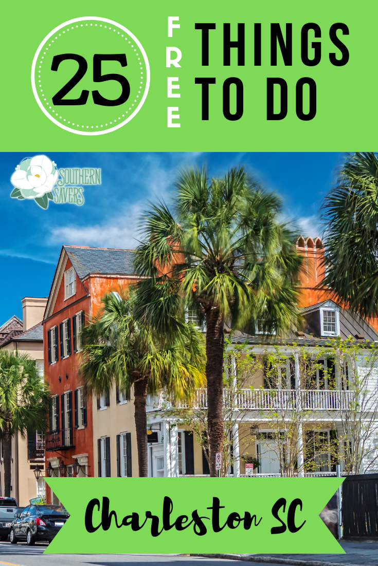 Heading down to the southern East Coast? If you love history and architecture, check out the top 25 free things to do in Charleston SC!