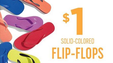 Old Navy: $1 Flip Flop Sale 2017 - Today! :: Southern Savers