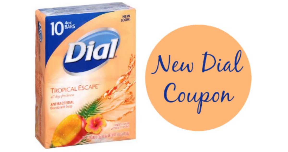 Dial Coupon 17¢ Bar Soap Southern Savers