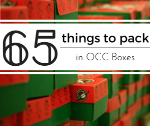 65 Things to Pack in Operation Christmas Child Boxes :: Southern Savers