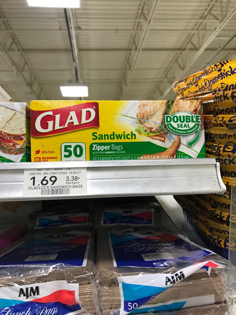 Glad Coupon | Sandwich Bags, 69¢ :: Southern Savers