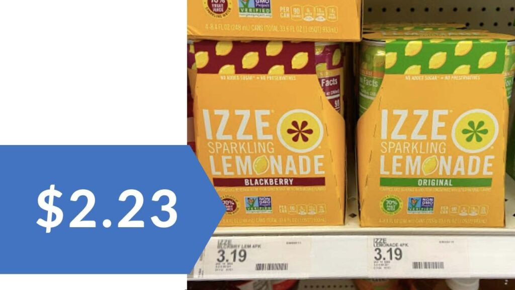 izze sparkling lemonade