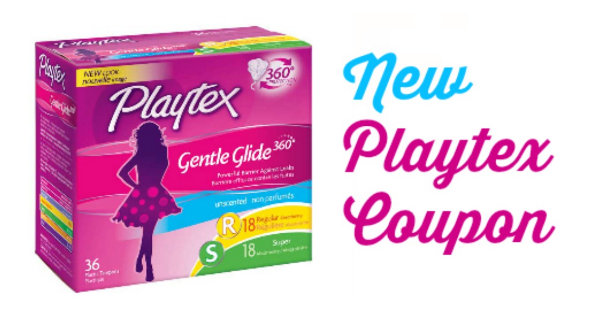 Playtex Coupon | Tampons for $4.09 :: Southern Savers
