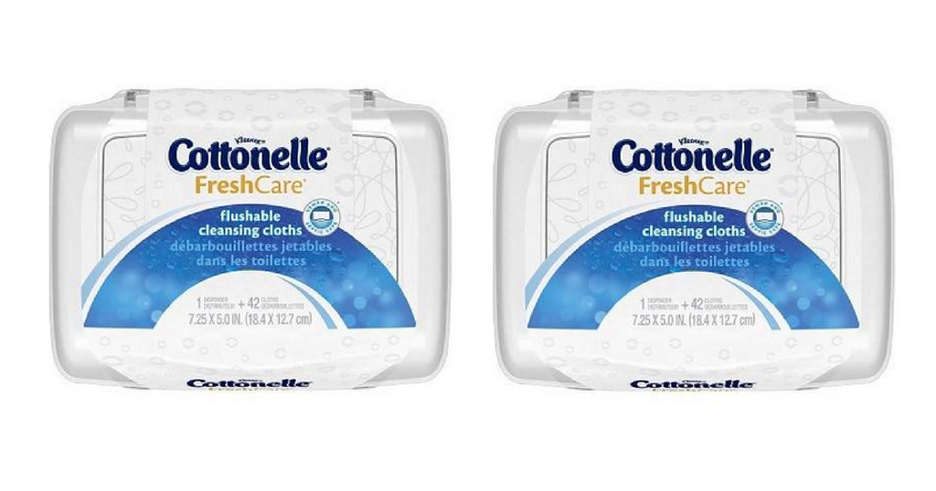 cottonelle flushable wipes