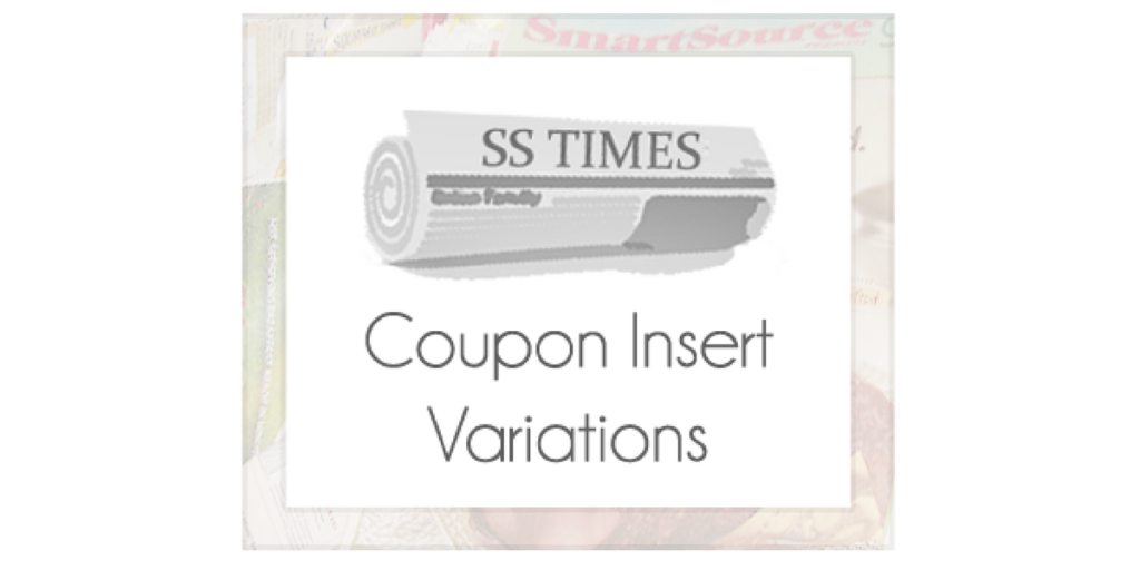 Regional Coupon Insert Variations 03/21 :: Southern Savers
