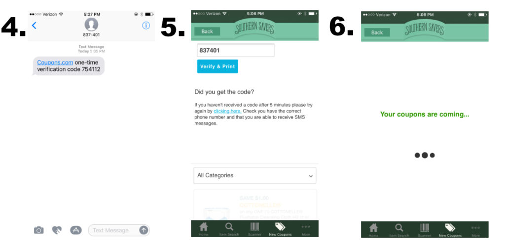 Printing Coupons from Your Phone or Tablet :: Southern Savers