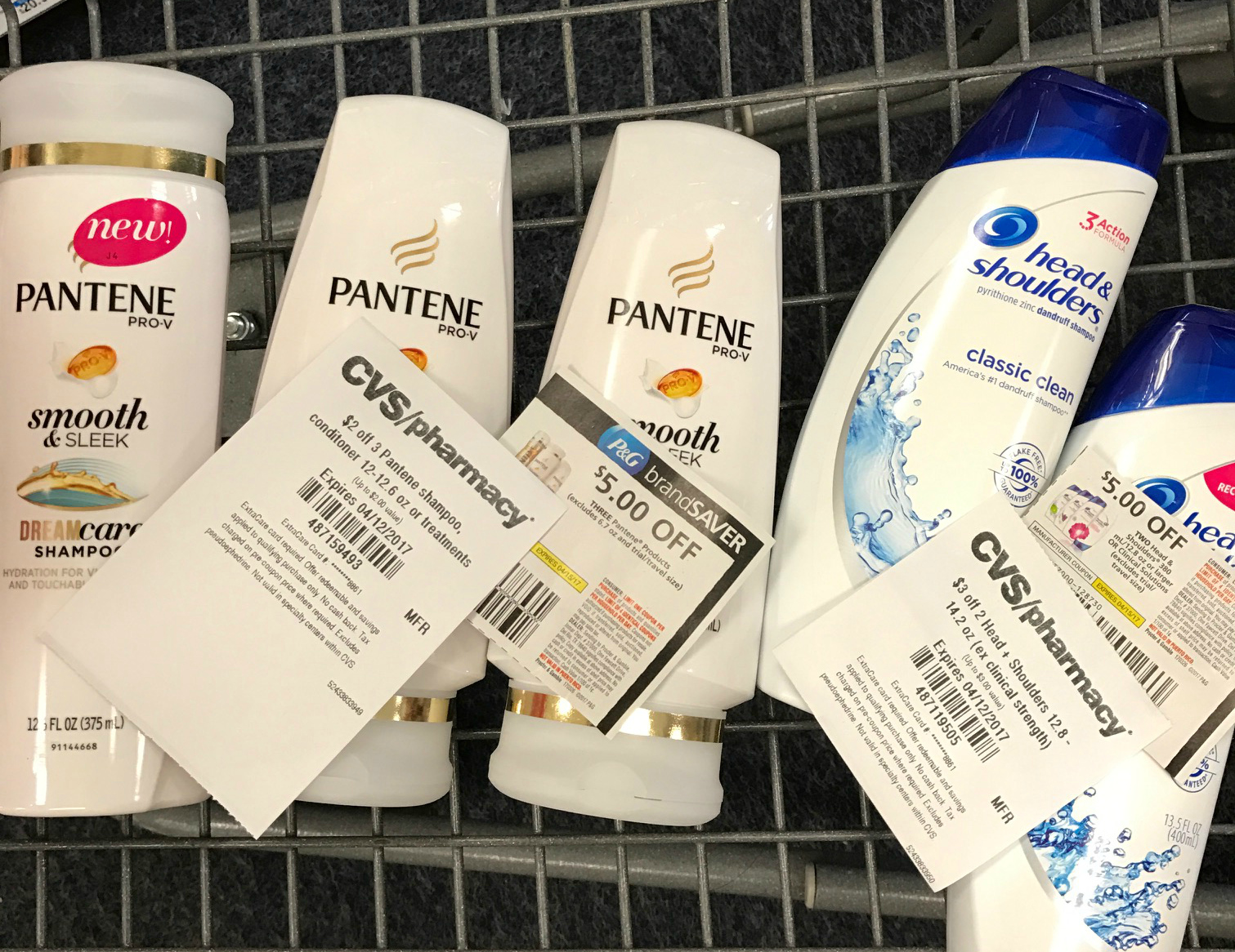 Head & Shoulders + Pantene for 80¢ at CVS Southern Savers