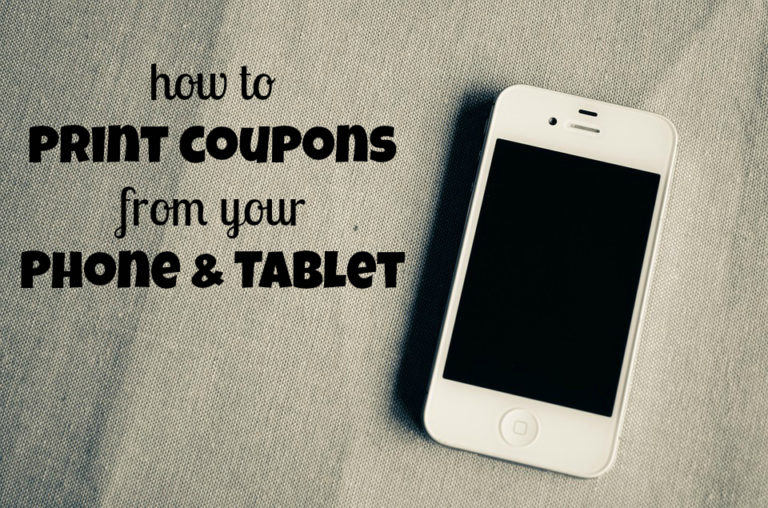 Printing Coupons from Your Phone or Tablet Southern Savers