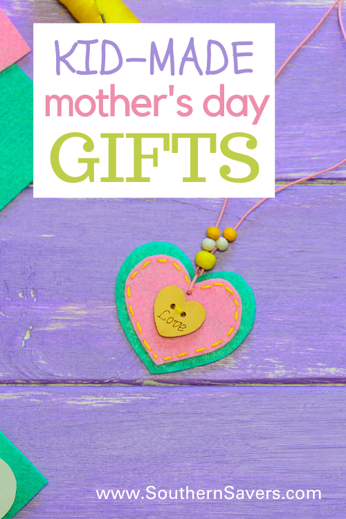 Mother's Day is right around the corner and the best gift you could give me is handmade. Check out these DIY ideas for kid-made Mother's Day gifts.