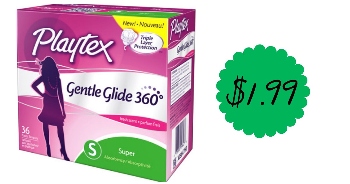 Playtex Coupon Tampons For 1.99 Southern Savers