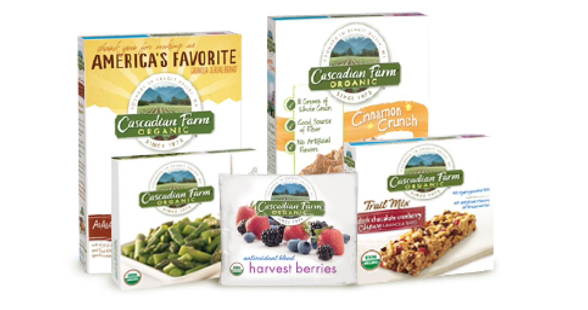 Cascadian Farm Coupon 99¢ Granola Bars Southern Savers