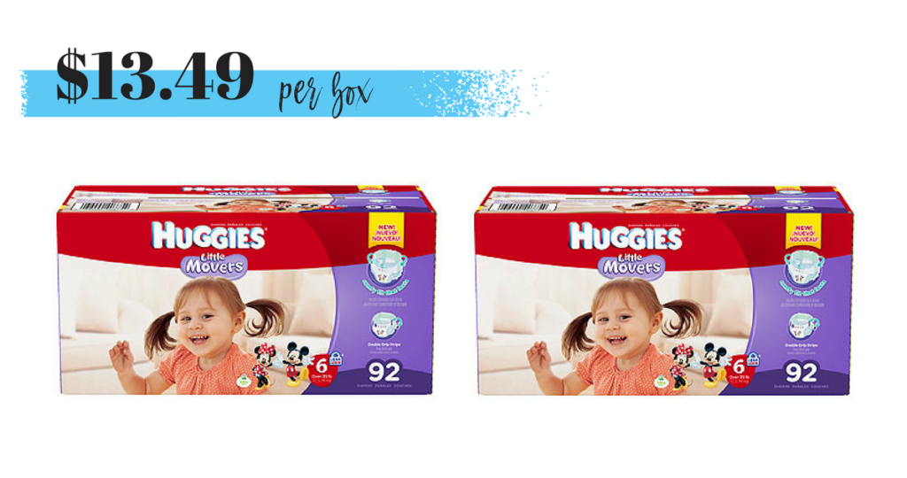 Huggies Coupons Box of Diapers for 13.49 Southern Savers