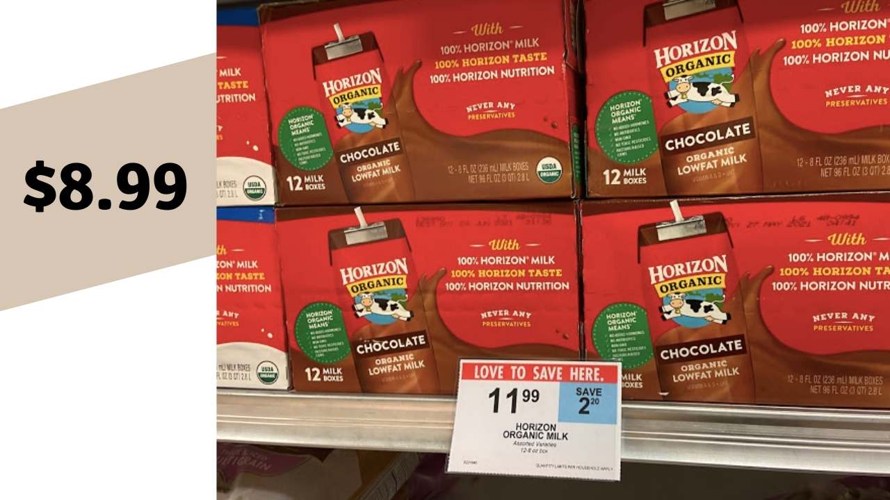 12 Horizon Milk Boxes For 8.99 Southern Savers