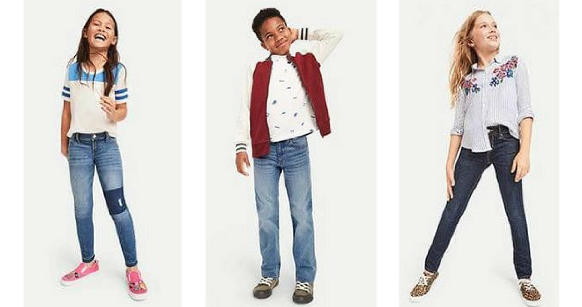 Old Navy Deal | Kids Jeans for $10 & Adult Jeans for $12 :: Southern Savers