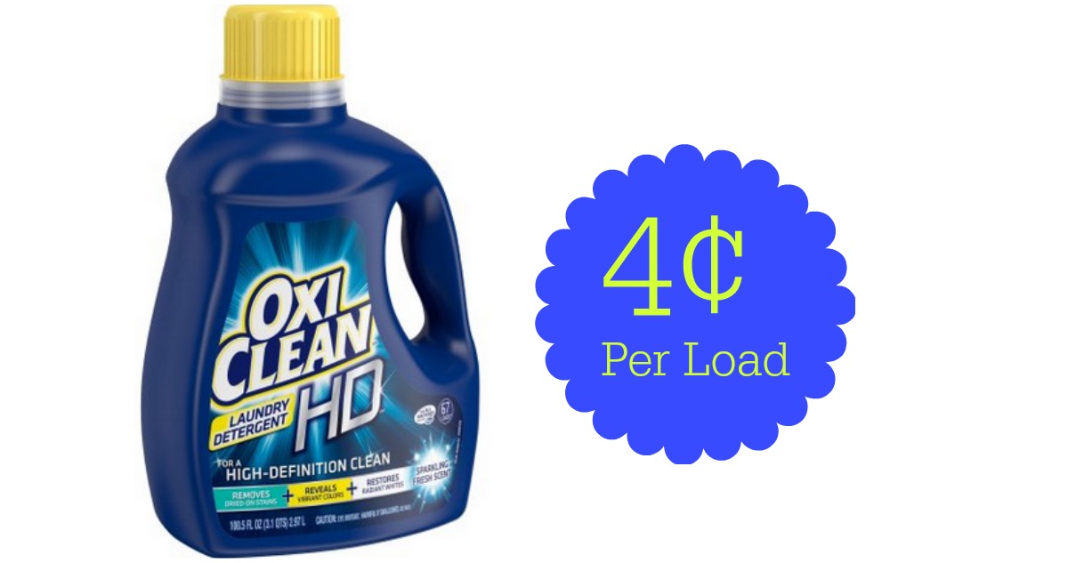 OxiClean Coupons 4¢ Per Load Southern Savers
