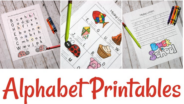 Free Preschool Alphabet Printables :: Southern Savers