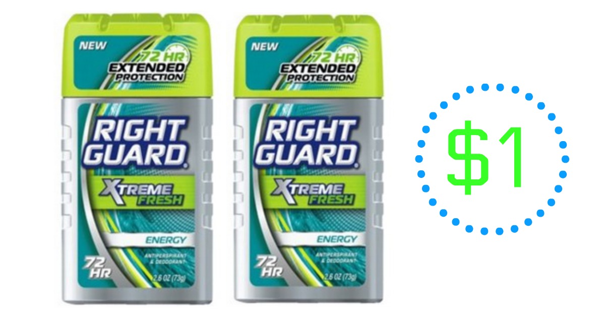 Right Guard Coupon | Deodorant for Free :: Southern Savers