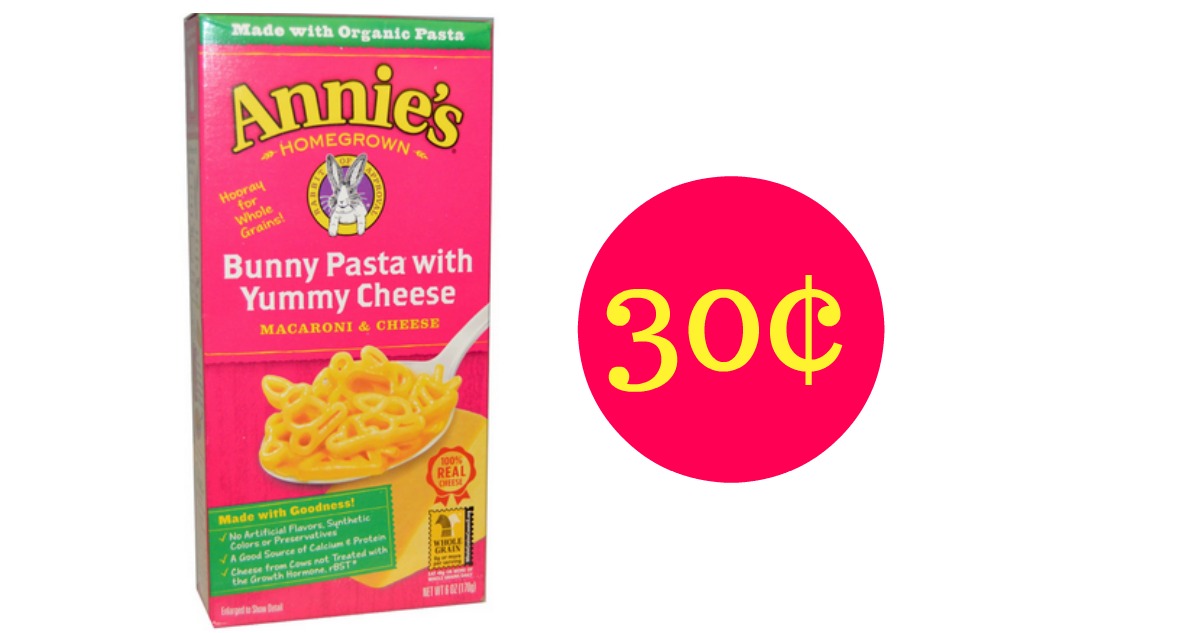 Annie's Coupons | 30¢ Mac &amp; Cheese :: Southern Savers