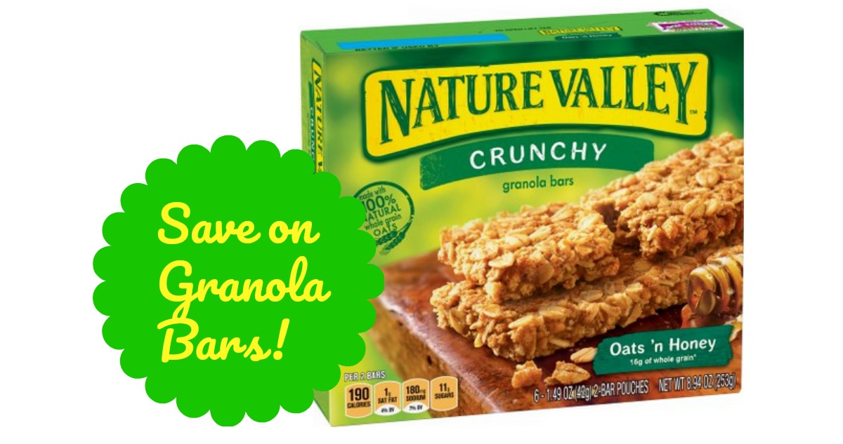 Nature Valley Coupon 1.49 Granola Bars Southern Savers