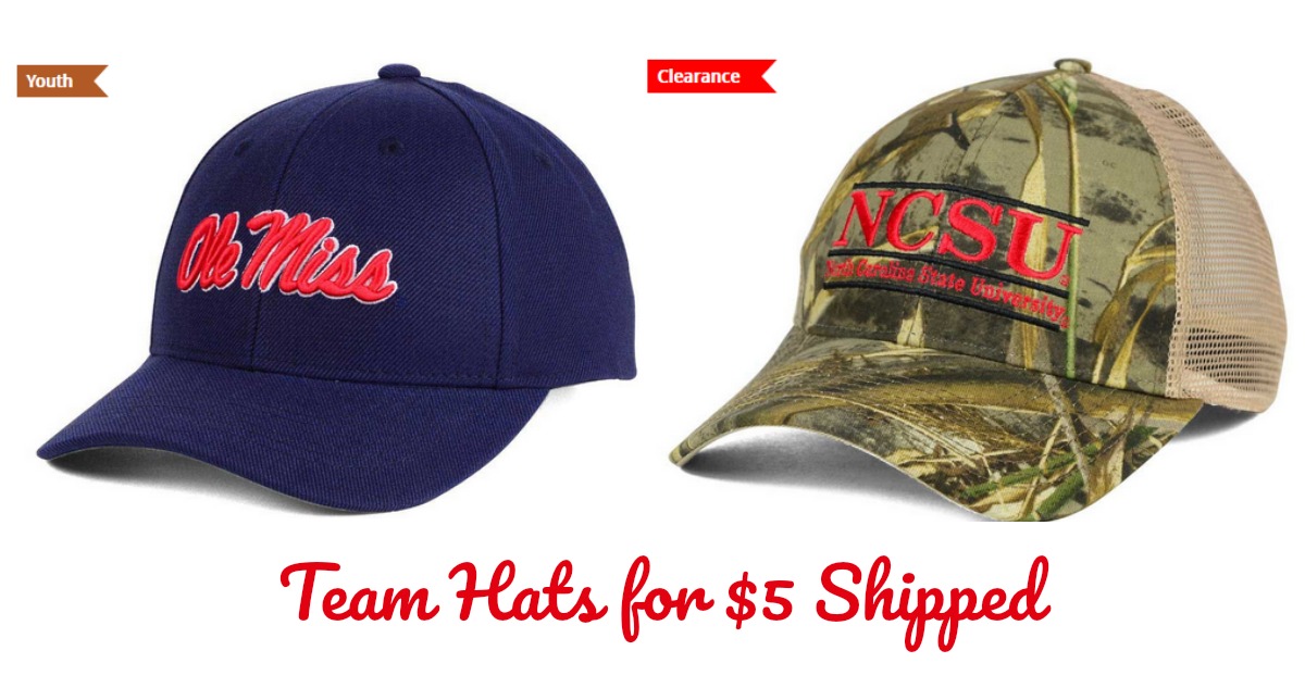 Lids Sale Team Hats for 5 Shipped Southern Savers
