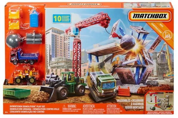 matchbox demolition set