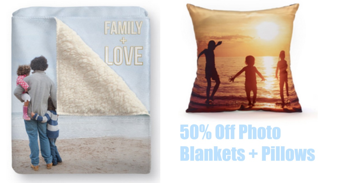 50 Off Photo Blankets & Pillows Southern Savers