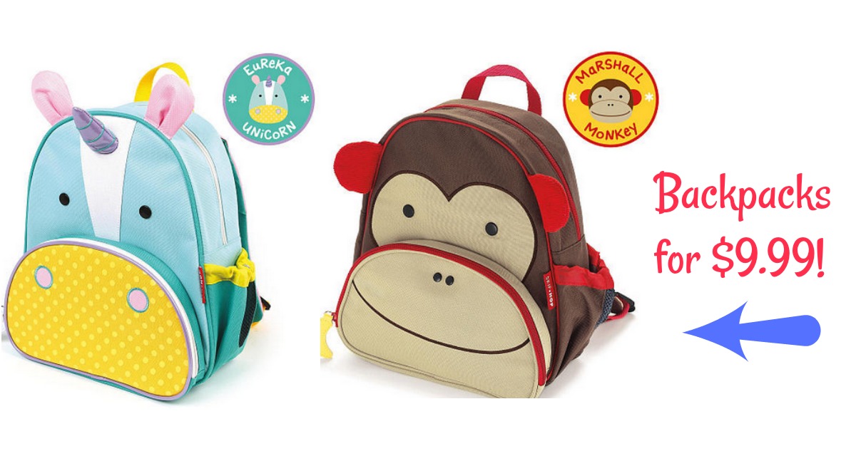 9.99 Skip Hop Backpacks Southern Savers