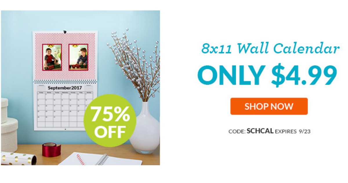 8x11 Wall Calendar For 4 99 Southern Savers 8x11 Wall Calendar For 4 99 Southern Savers