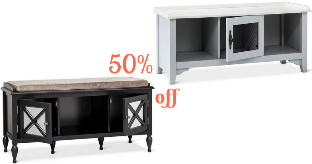 Target Clearance Save 50 on Entryway Benches Southern Savers