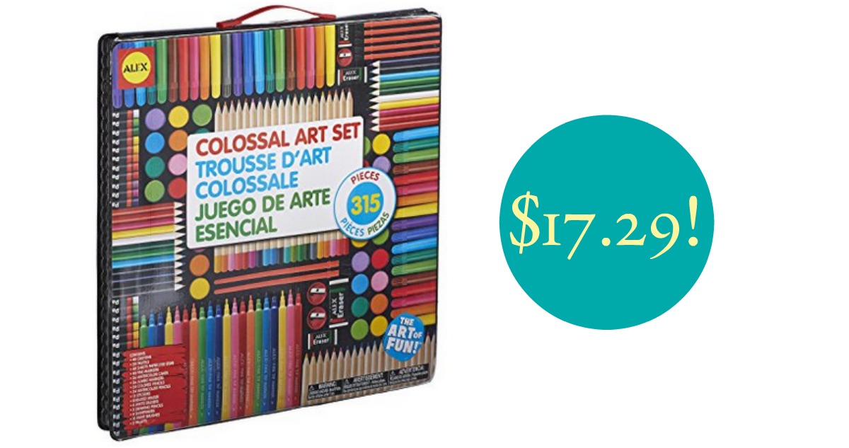 ALEX Toys Colossal Art Set, 17.29 Shipped Southern Savers