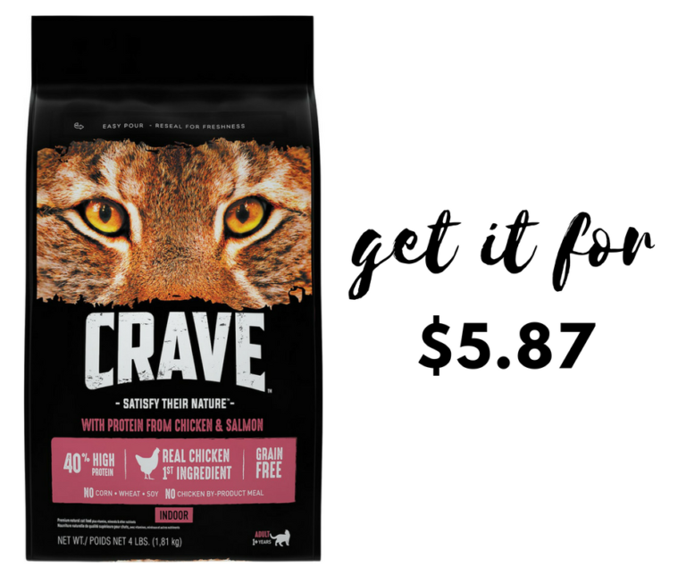 New Crave Coupons Cat Food For 5.87 Southern Savers