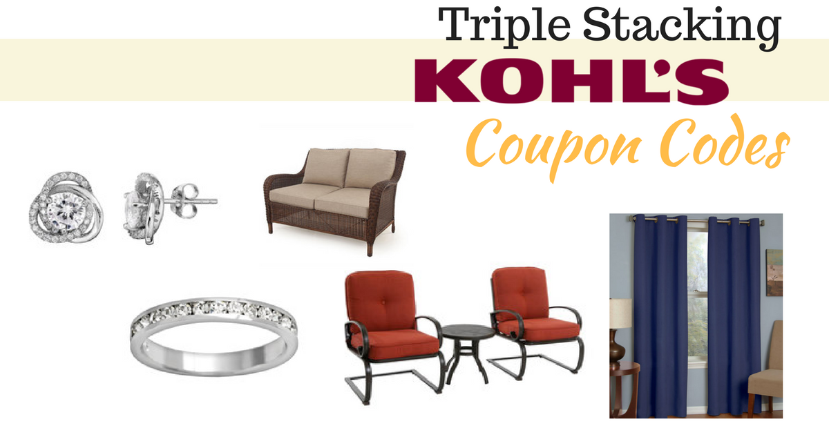 Stacking Kohl's Coupons 10 off 25 + 20 off entire order