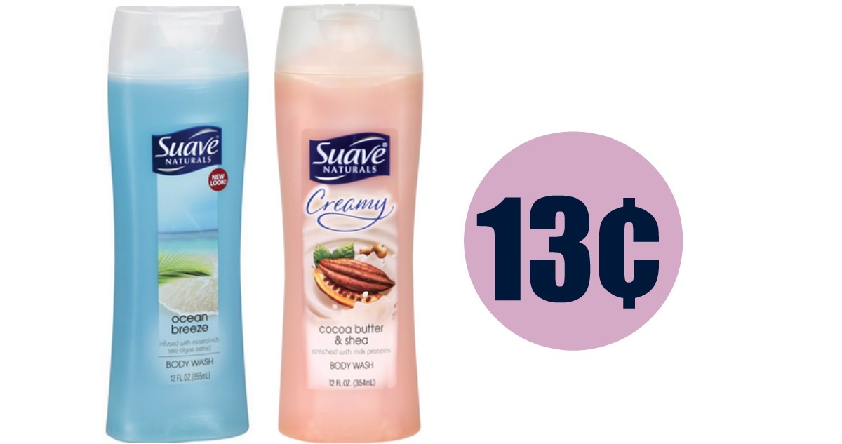 Suave Coupon | 13¢ Body Wash :: Southern Savers