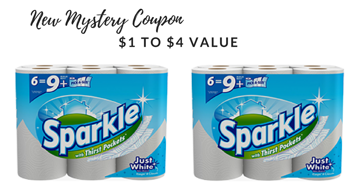 Sparkle Mystery Coupon Up to 4 Value Southern Savers