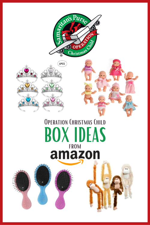 Packing a Samaritan's Purse shoebox this year? Here are great Operation Christmas Child box ideas that you can grab on Amazon!