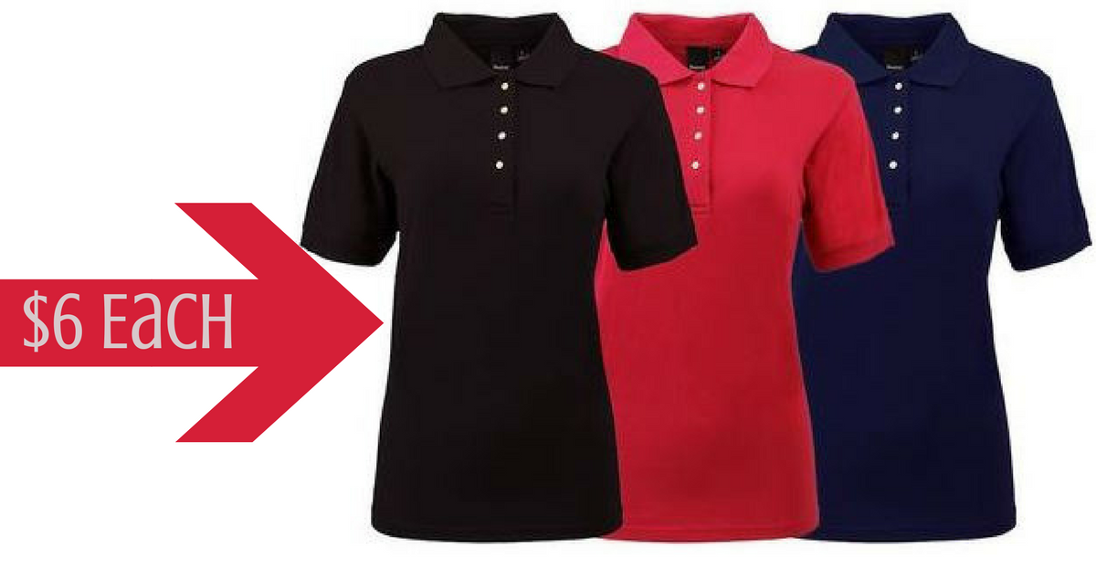 3 Women's Reebok Polo Shirts for $18 Shipped! :: Southern Savers