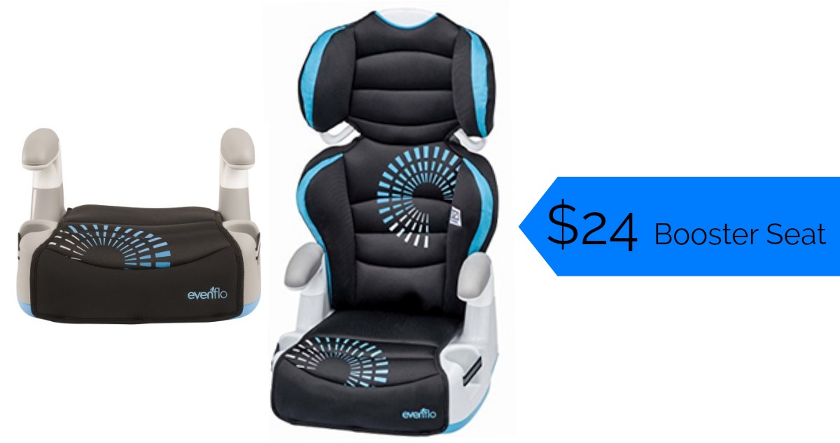 Evenflo Big Kid AMP Booster Car Seat, 24 Shipped Southern Savers