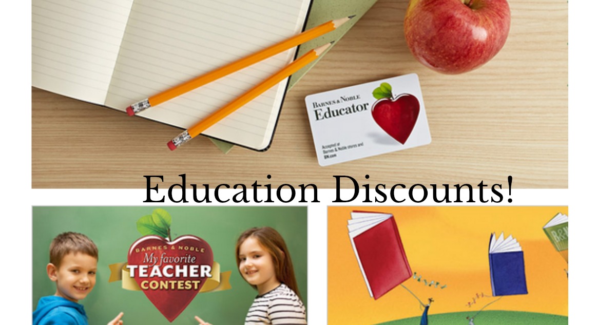 Barnes Noble Is Celebrating Educator Appreciation Days