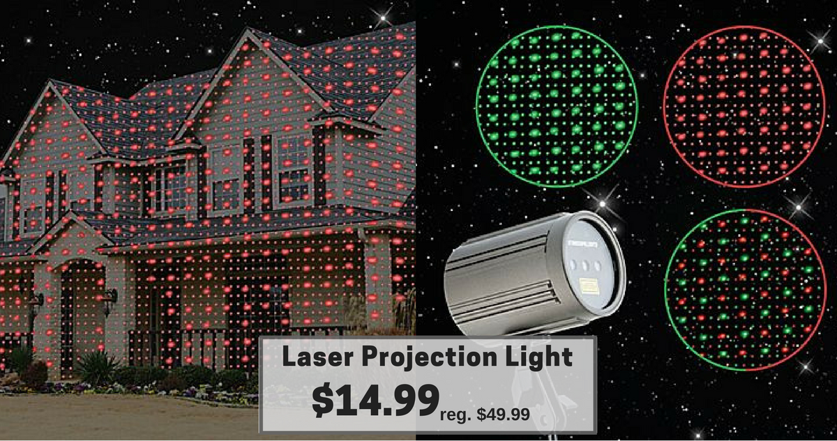 Staples Laser Projection Light for 14.99 Southern Savers