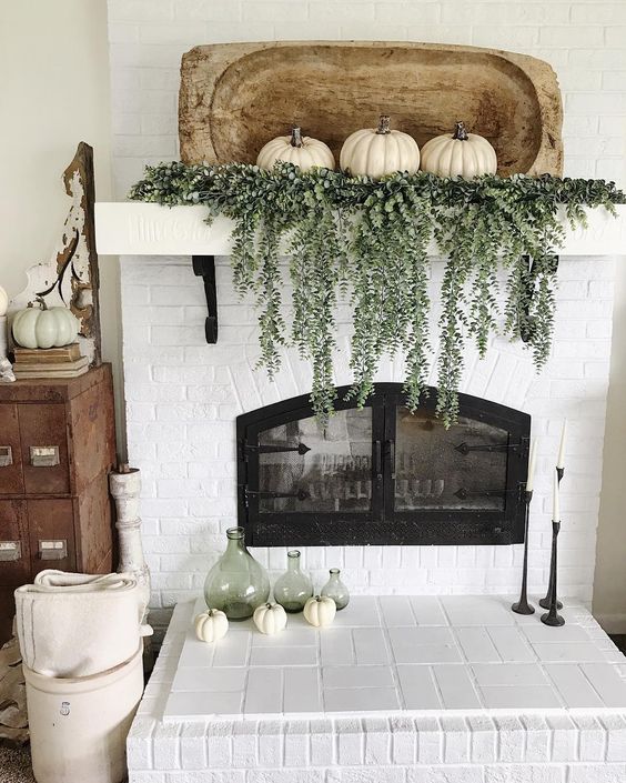 Fall Mantel Decor Ideas Southern Savers